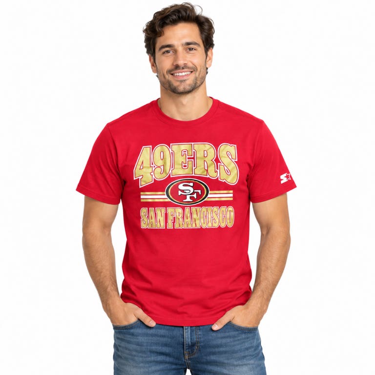 San Francisco 49ers Red Starter Endzone Shirt