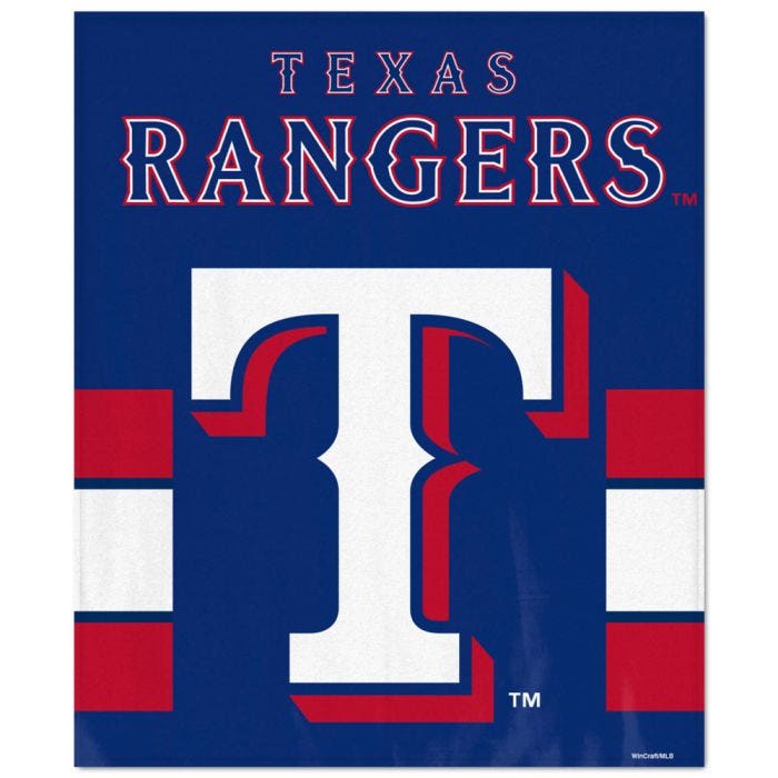 Texas Rangers Ultra Soft 50x60 Blanket