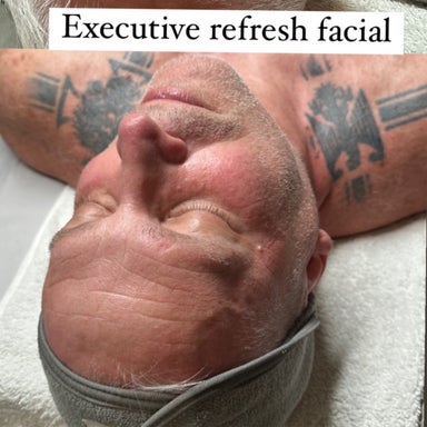 Executive Refresh Male facial.