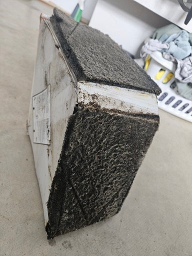 Home central air cleaning