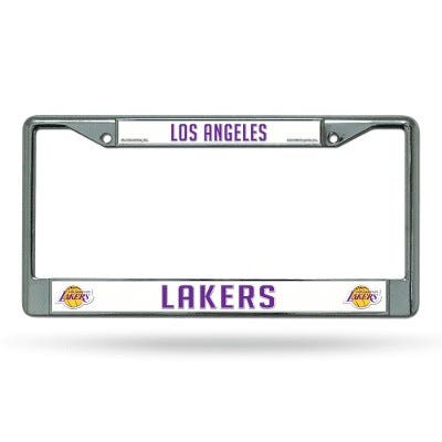 Los Angeles Lakers Chrome License Plate Frame