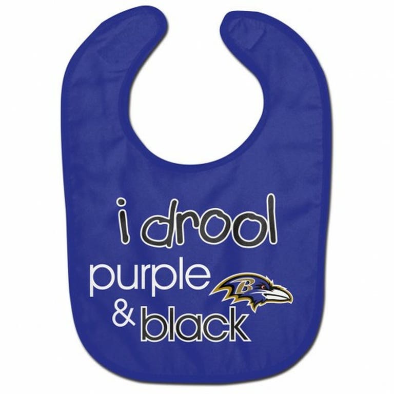 Baltimore Ravens All Pro Drool Style Baby Bib