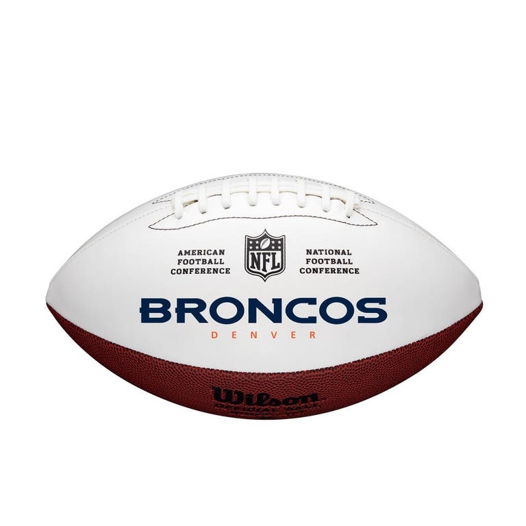 Denver Broncos Full Size Signature Football