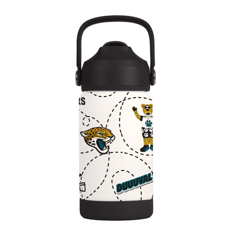 Jacksonville Jaguars Kids Stainless Steel Mascot Bottle 12oz