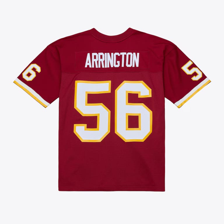 Washington Redskins 2001 Lavar Arrington #56 Burgundy Mitchell and Ness