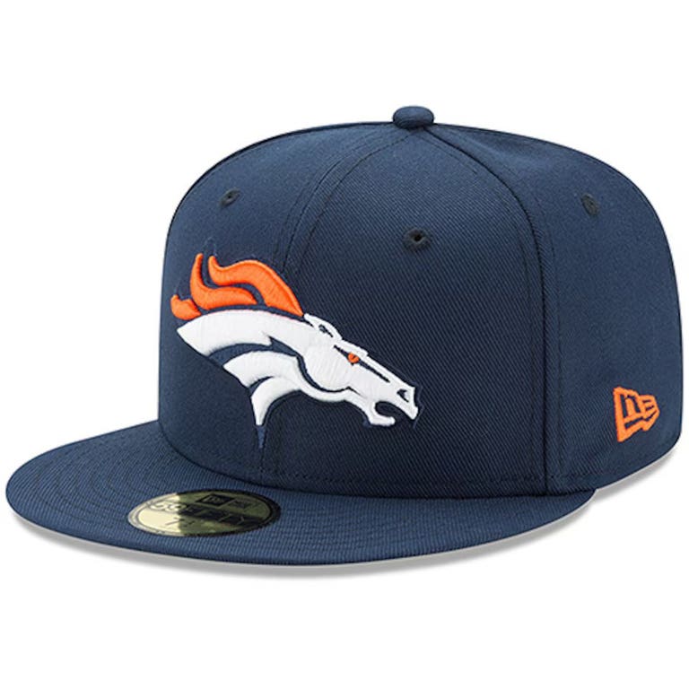 Denver Broncos New Era 9FIFTY Navy Blue Snapback Hat