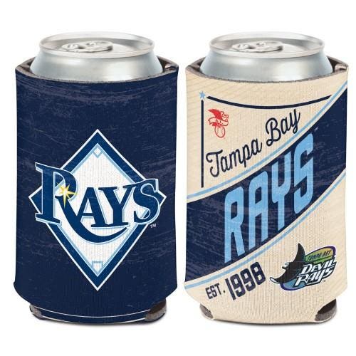 Tampa Bay Rays Vintage Can Cooler