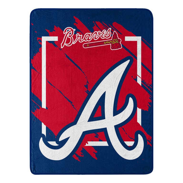 Atlanta Braves Micro Raschel Dimensional Design Blanket