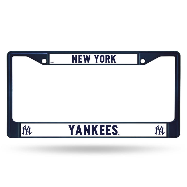 New York Yankees Navy Metal License Plate Frame
