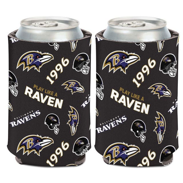 Baltimore Ravens Scatterprint Can Cooler