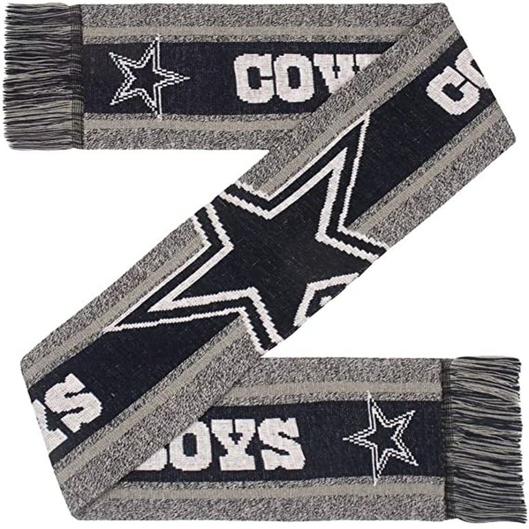Dallas Cowboys Grey Big Logo Wordmark Scarf