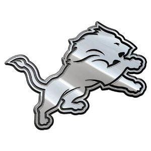 Detroit Lions Premium Metal Auto Emblem