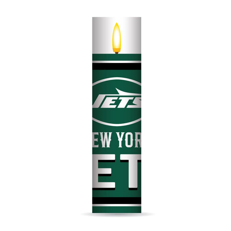 New York Jets Electronic Candle