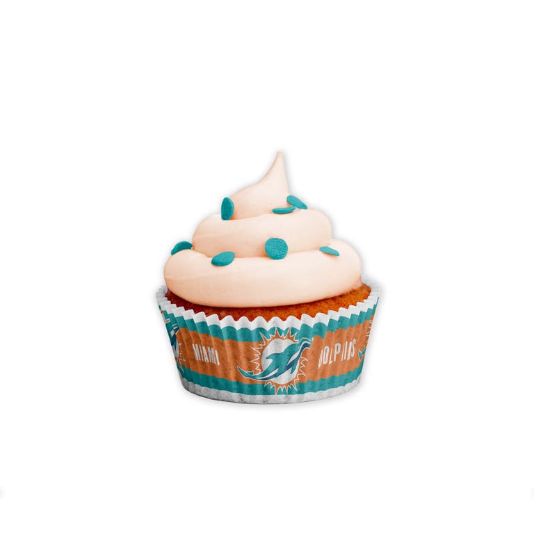Miami Dolphins Cupcake Holders