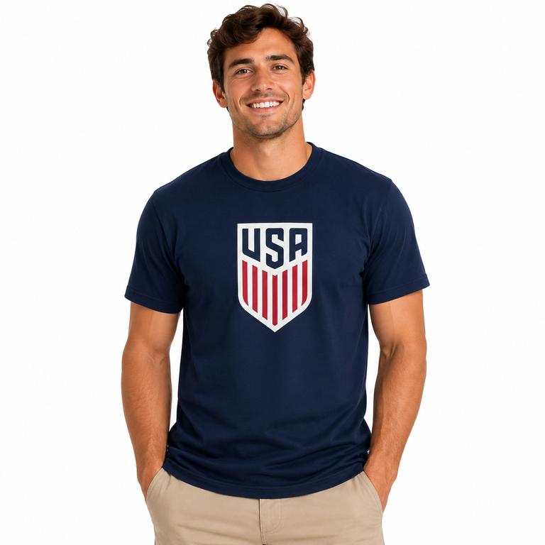 Team USA World Cup Navy Soccer Shirt