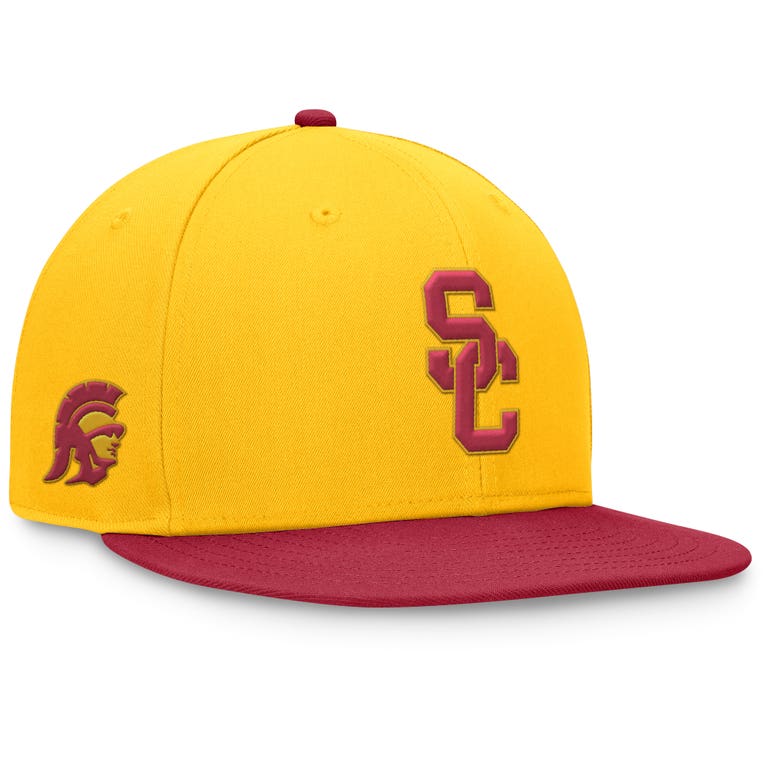 USC Trojans Gold/Cardinal Rally Top of the World Fitted Hat