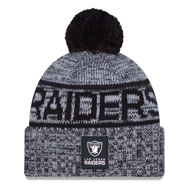 Las Vegas Raiders 2025 New Era Sideline Beanie