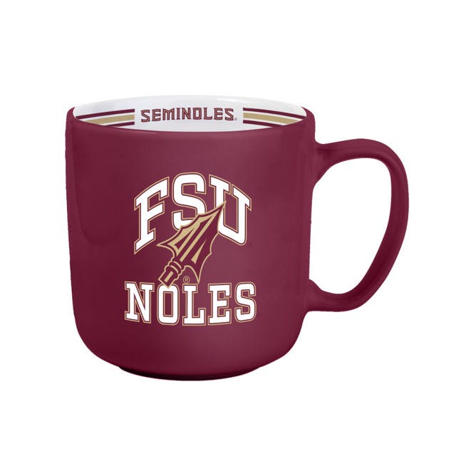 Florida State Seminoles Team Stripe Design Coffee Mug 15oz