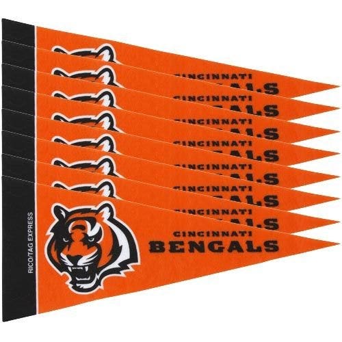 Cincinnati Bengals 8 Piece Mini Pennants Set