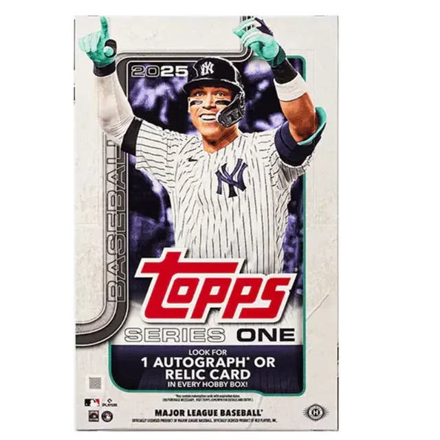 2025 Topps Series One Baseball Hobby Box
