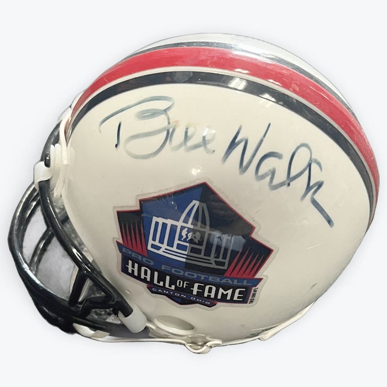 San Francisco 49ers Bill Walsh Autographed HOF Helmet