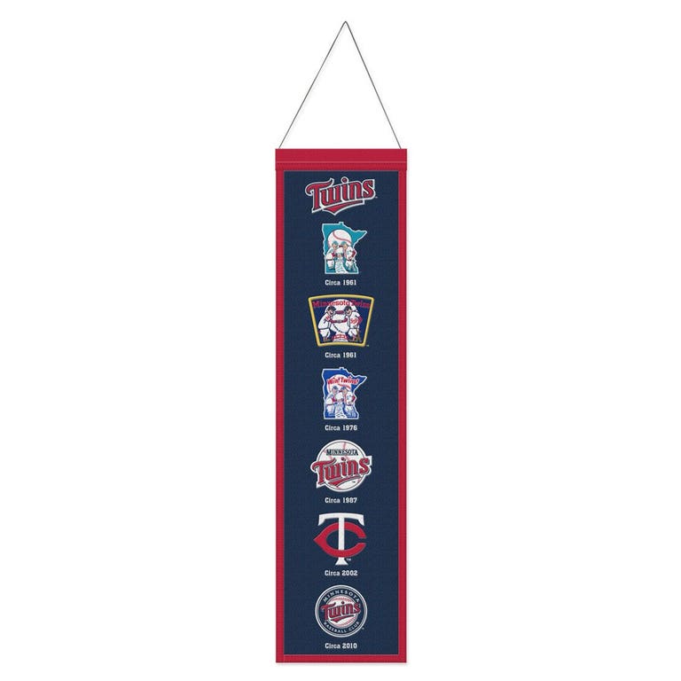 Minnesota Twins Wool Evolution Banner 8x32"