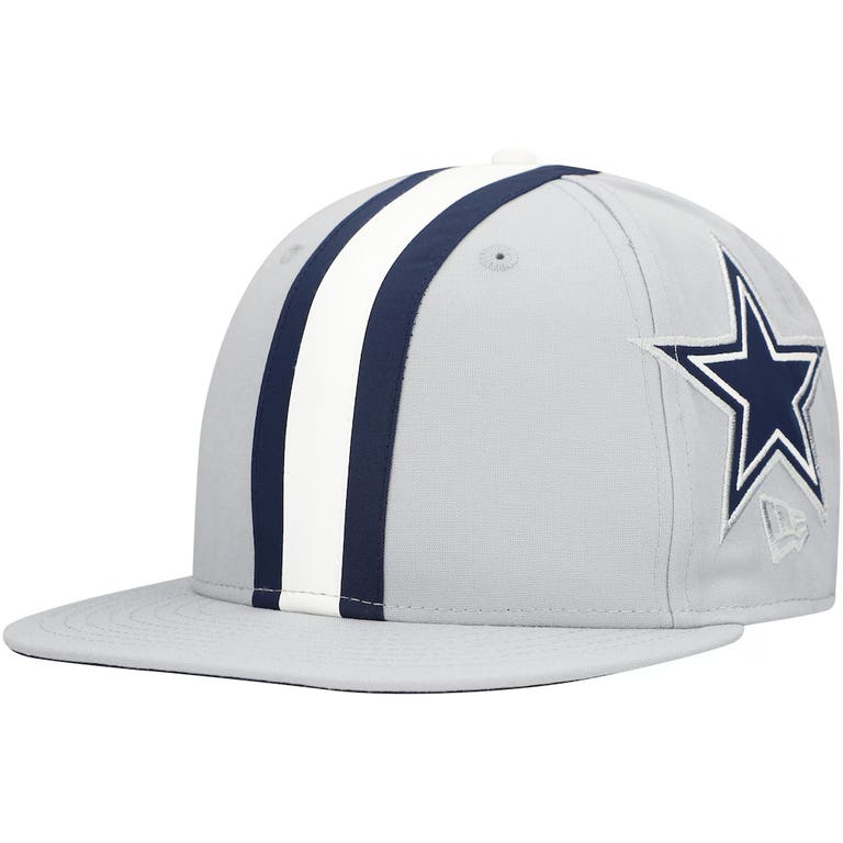 Dallas Cowboys Grey New Era 9FIFTY Helmet Snapback Hat