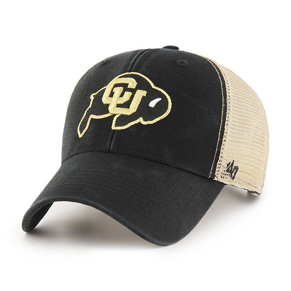 Colorado Buffaloes Black/Tan '47Brand Flagship MVP Snapback Hat