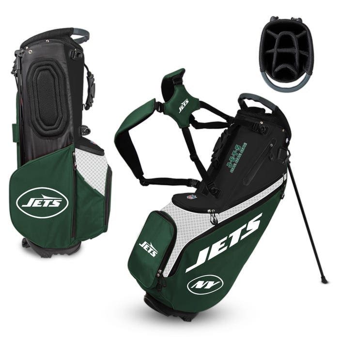 New York Jets Hybrid Back Nine Carry Golf Bag