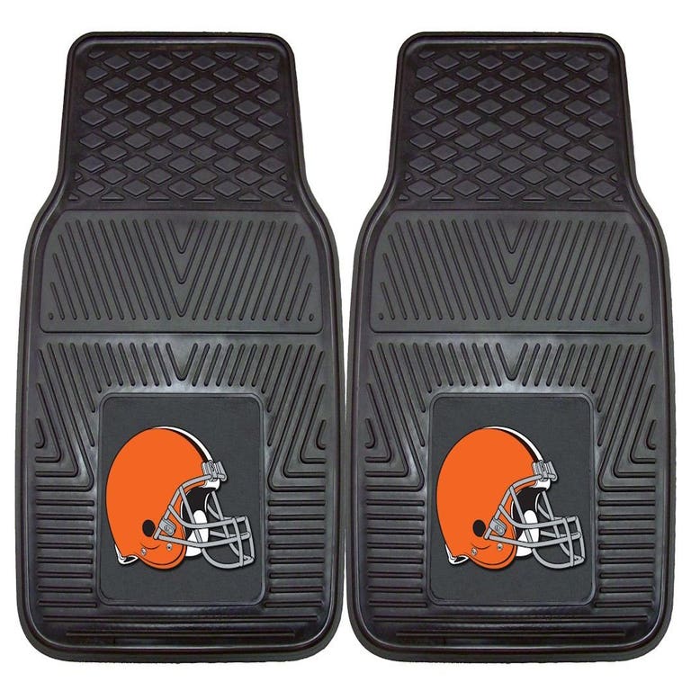 Cleveland Browns Heavy Duty 2 Piece Vinyl Car Mats
