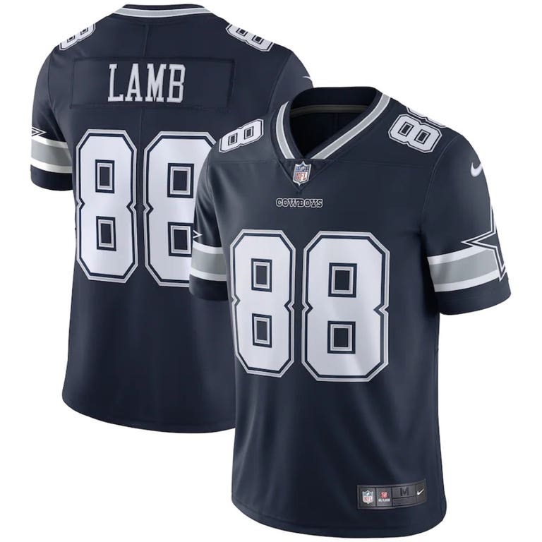 Dallas Cowboys Cee Dee Lamb #88 Nike Limited Road Jersey