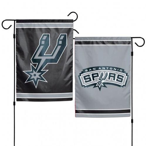 San Antonio Spurs 2-Sided Garden Flag 12x18"
