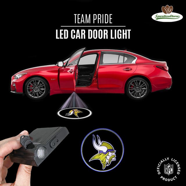 Minnesota Vikings LED Car Door Light Projector