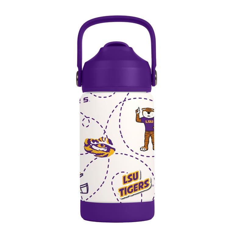 LSU Tigers Kids Stainless Steel Mascot Bottle 12oz