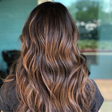 Partial Highlights short hair