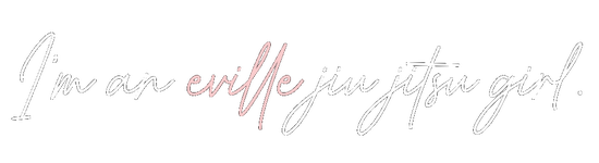 Im An Eville Jiu Jitsu Girl White Pink