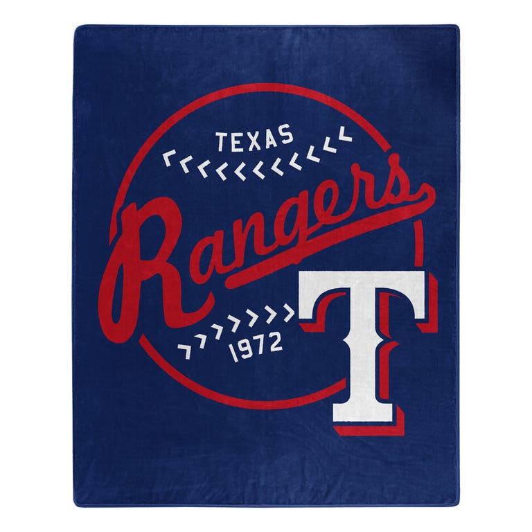 Texas Rangers Moonshot Design Raschel Blanket