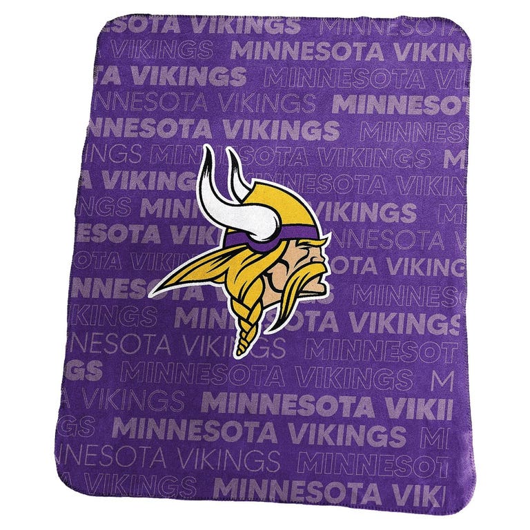 Minnesota Vikings Logo Brands Classic Fleece Blanket - 50x60"