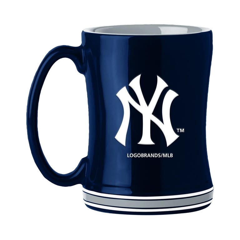 New York Yankees Sculpted Coffee Mug 14oz
