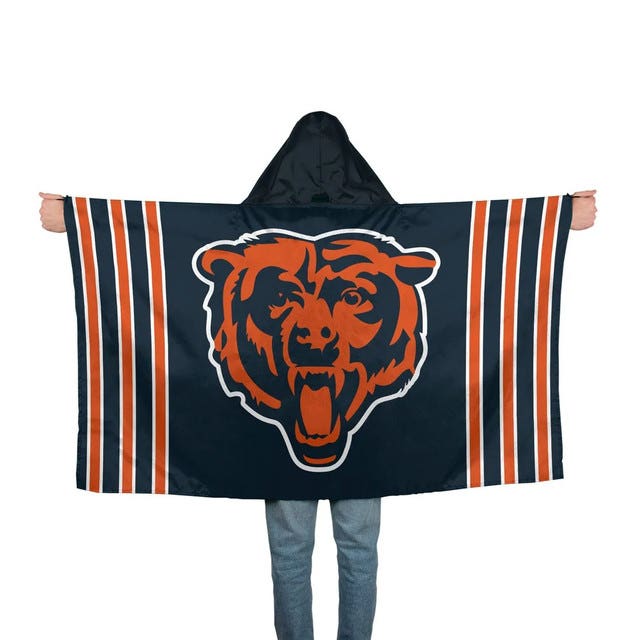 Chicago Bears 3x5' Hoodie Flag