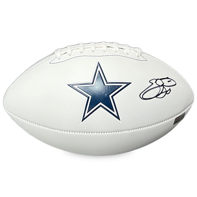 Dallas Cowboys Emmitt Smith Autographed Full Size Franklin Football - TriStar Authenticated