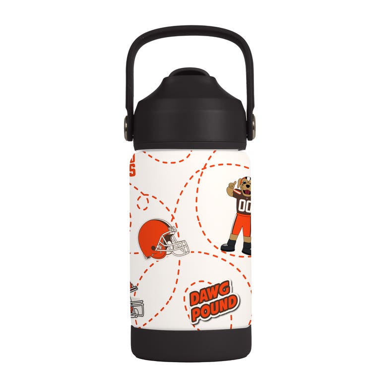 Cleveland Browns Kids Stainless Steel Mascot Bottle 12oz