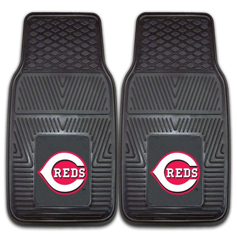 Cincinnati Reds Heavy Duty 2-Piece Vinyl Car Mats
