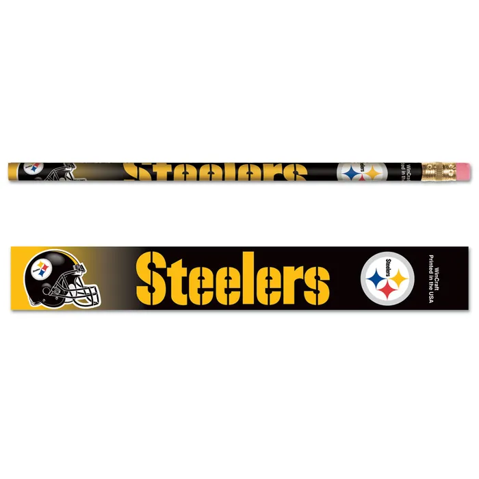 Pittsburgh Steelers Pencil Set 6-Pack