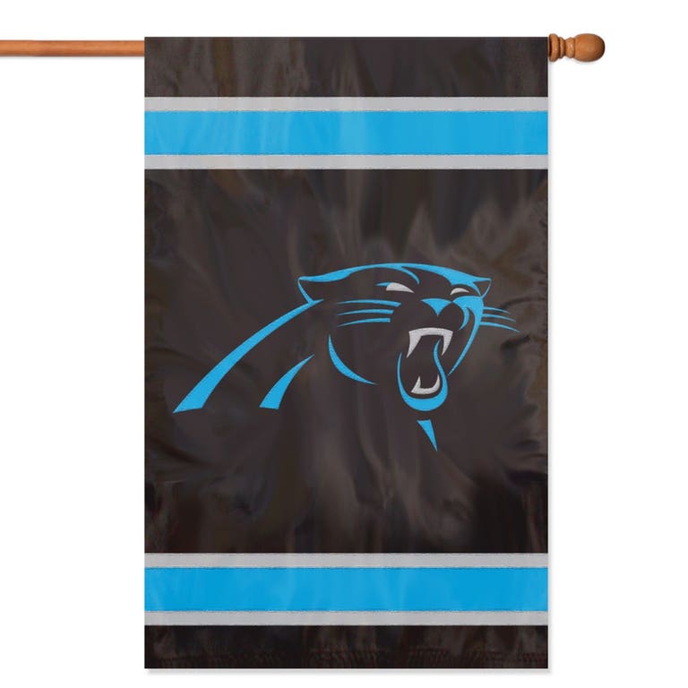 Carolina Panthers Embroidered 2-Sided Banner 28x44"