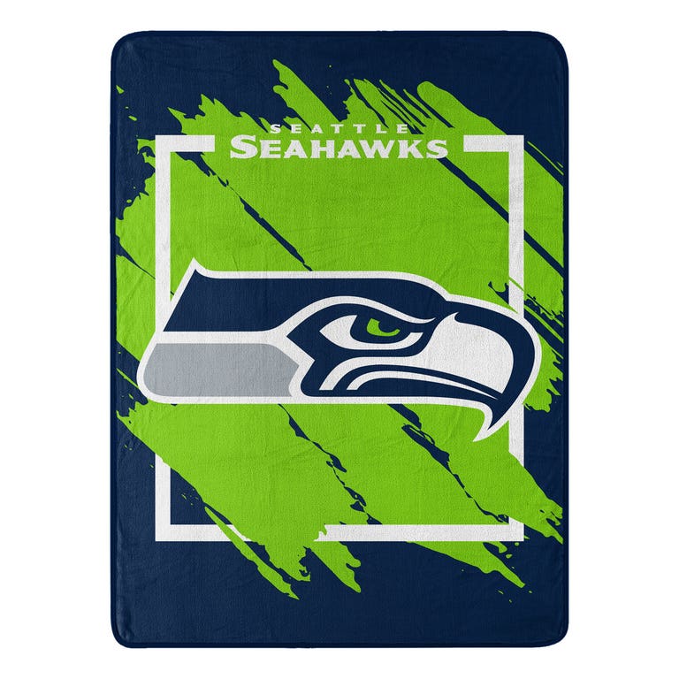 Seattle Seahawks Micro Raschel Dimensional Design Blanket