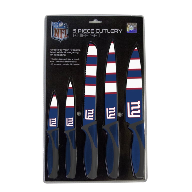 New York Giants Kitchen Knife Set - 5 Pack