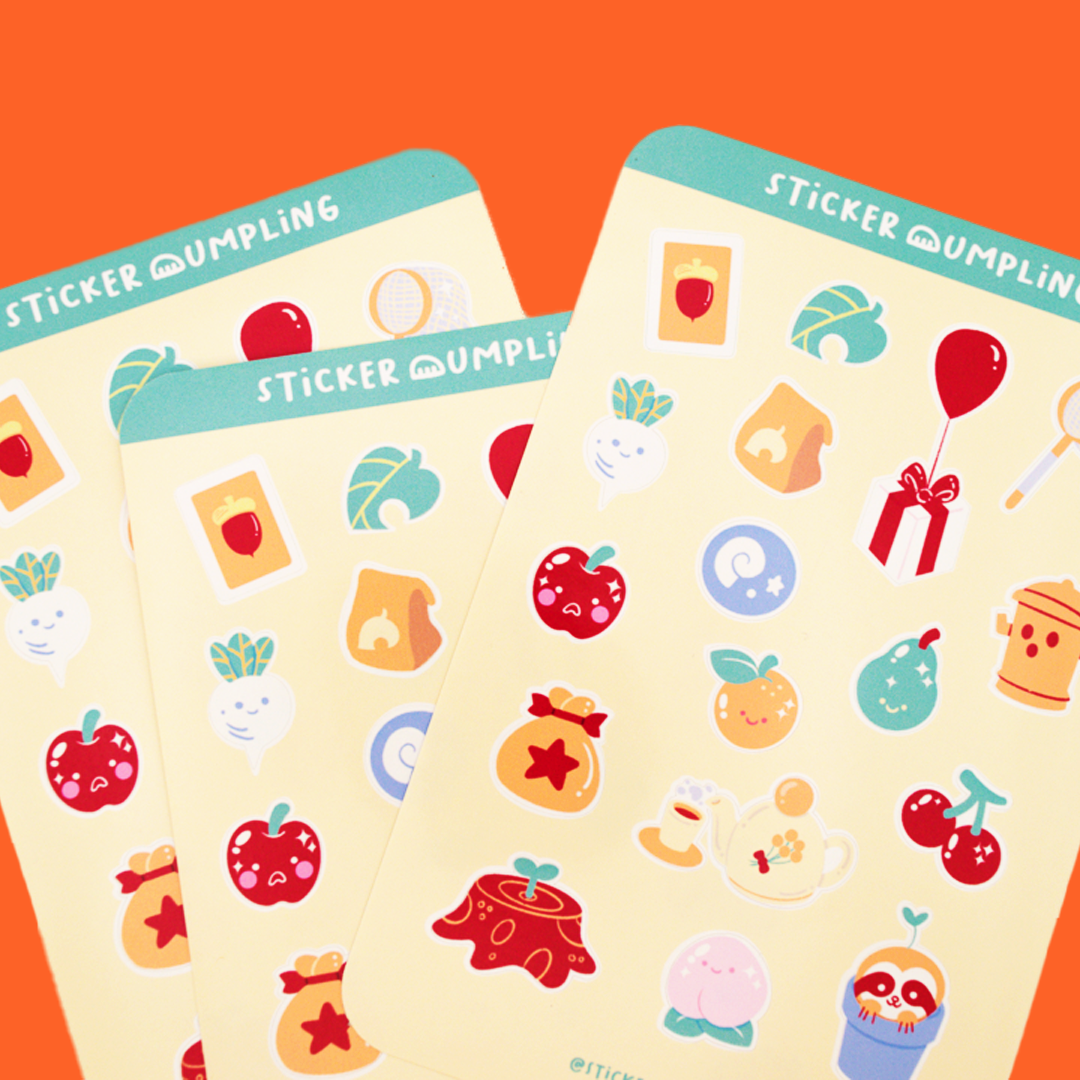 Island Life Sticker Sheet