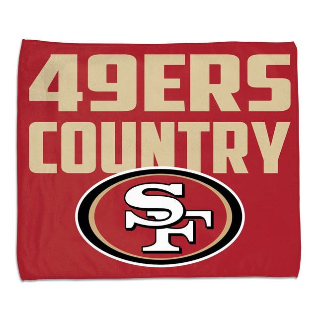 San Francisco 49ers Rally Towel 15x18"