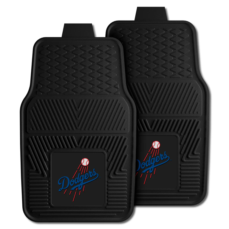 Los Angeles Dodgers Heavy Duty 2-Piece Vinyl Car Mats
